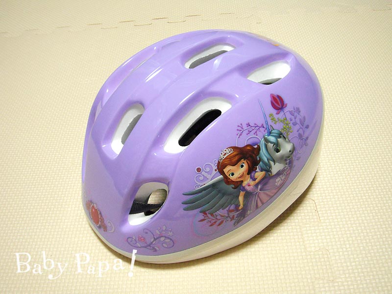 特別価格 キッズヘルメット ソフィア 紫色 53〜57cm sushitai.com.mx